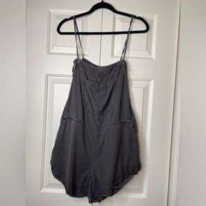 Billabong Black Short Overalls Size: XL